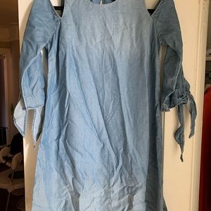 Denim dress